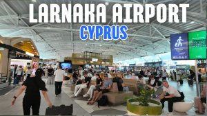 Прогулка по аэропорту Ларнаки, Кипр