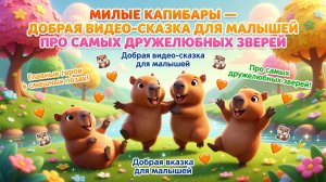 Милые капибары