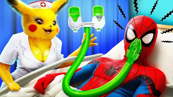 СПАЙДЕРМЕН ТАЙНО ПРОБРАЛСЯ В БОЛЬНИЦУ?! 🏥 ИЗ ЖИВОТА ФЛЭША ДОСТАЛИ ЭТО...