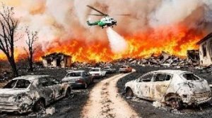 ЧП❗ Пожар в США: Old Trails Fire уничтожает дома в Спокане❗ Массовая эвакуация❗
