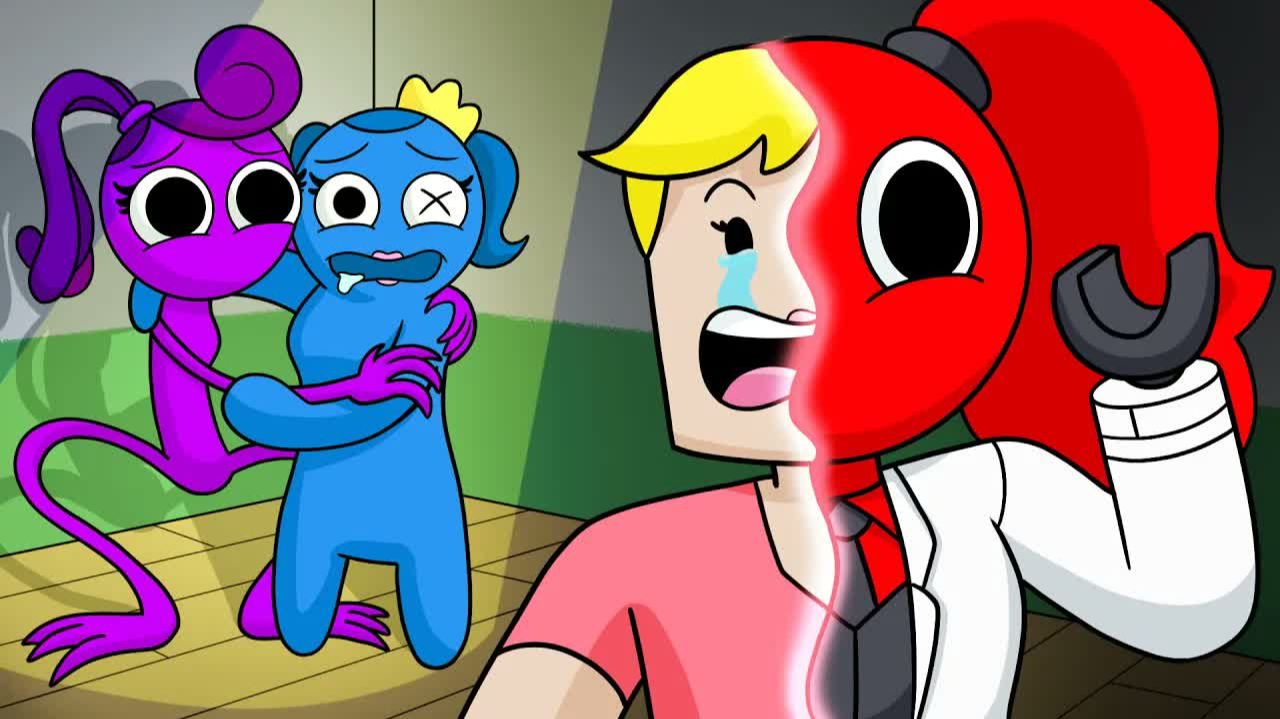 The RAINBOW FRIENDS Are GIRLS?! (Cartoon Animation)