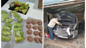 Заготовки на зиму // ремонт машины
