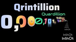 цифры от 0 до 1 октиллион