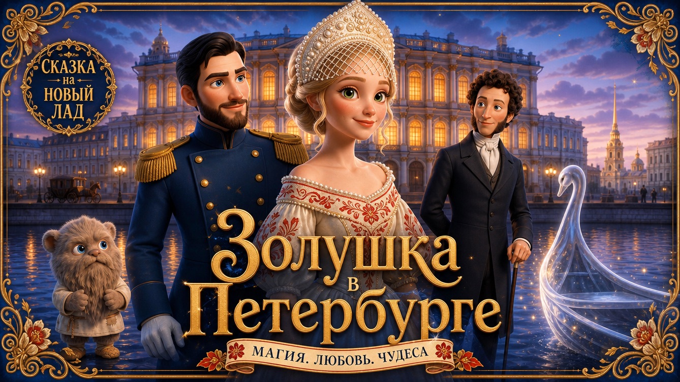 Сказка Золушка на новый лад — Золушка в Петербурге | Мультфильм для детей