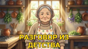 Тот самый разговор из детства