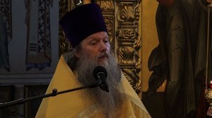 «Слово о пророке Илии и на Евангелие Всенощного бдения». Протоиерей Артемий Владимиров. 010826.