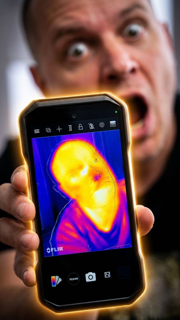 ЧТО ЧТО? БРОНЕФОН с ТЕПЛОВИКОМ и НОЧНИКОМ Ulefone Armor 27T Pro