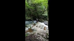 Абхазия Пицунда Лдзаа водопады Черниговки