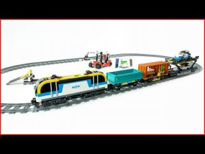 Скоростная сборка LEGO City 60336 Товарный поезд для коллекционеров - Brick Builder