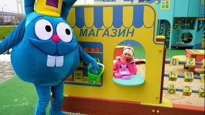 Играем в Магазин с Кроликом Видео для детей от Супер Полины