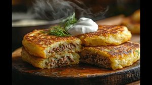 ДРАНИКИ С ФАРШЕМ