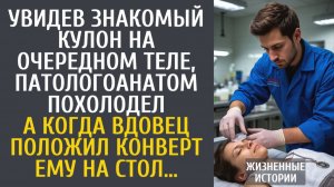 Истории из жизни Увидев знакомый кулон на очередном теле, патологоанатом похолодел… А когда вдовец…