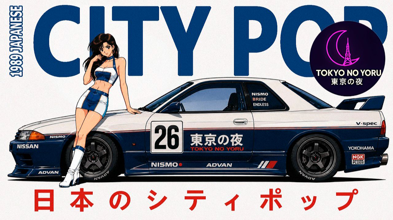 ⛩️🎌1989 Japanese CITY POP🌊JCityPop_TOKYO NO YORU_24-07-2026