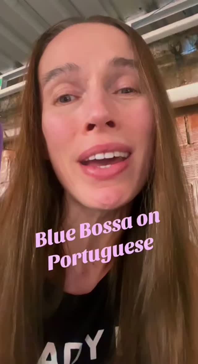 Учу Blue Bossa на португальском
