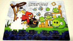 ЭНГРИ БЕРДС пазлы - Собираем пазлы для детей по игре с птицами Angry Bird