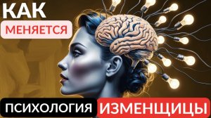 Как меняется ПСИХОЛОГИЯ ИЗМЕНЩИЦЫ