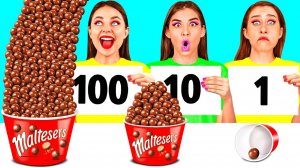 100 Слоев Еды Челлендж # Фантастические Лайфхаки с Едой