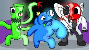 РАДУЖНЫЕ ДРУЗЬЯ, но они МУТАНТЫ! (анимационный мультфильм)