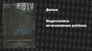 Видеозапись исчезновения ребёнка (фильм, 2024)