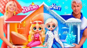 Горячая Барби vs холодный Кен   32 идеи для ЛОЛ ОМГ
