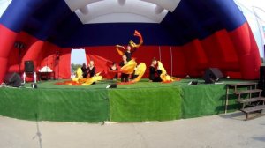 13_Спортивный клуб «Светочъ», композиция «Огонь»