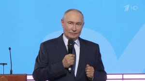 Президент в Красноярске лично поздравил победителей конкурса «Большая перемена».