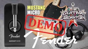 Усилитель для наушников Fender Mustang Micro: демо