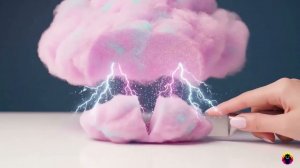 Cutting Oddly Satisfying Clouds | AI ASMR
