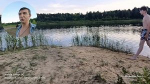 С Никитой на карьеры купаться.