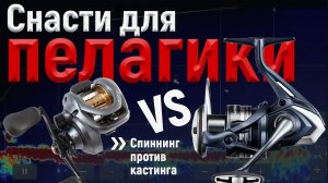 Снасти для пелагики: кастинг против спиннинг