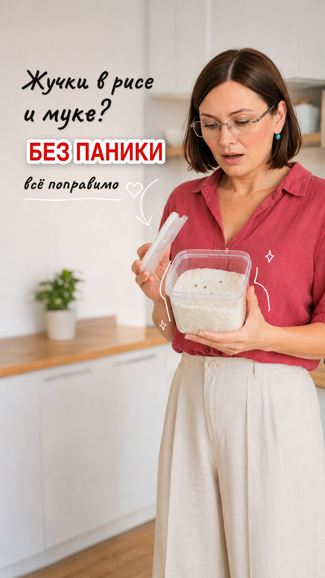Жучки в крупе? Делай так и их никогда не будет больше! #крупа #жучки #мука #совет #кухня