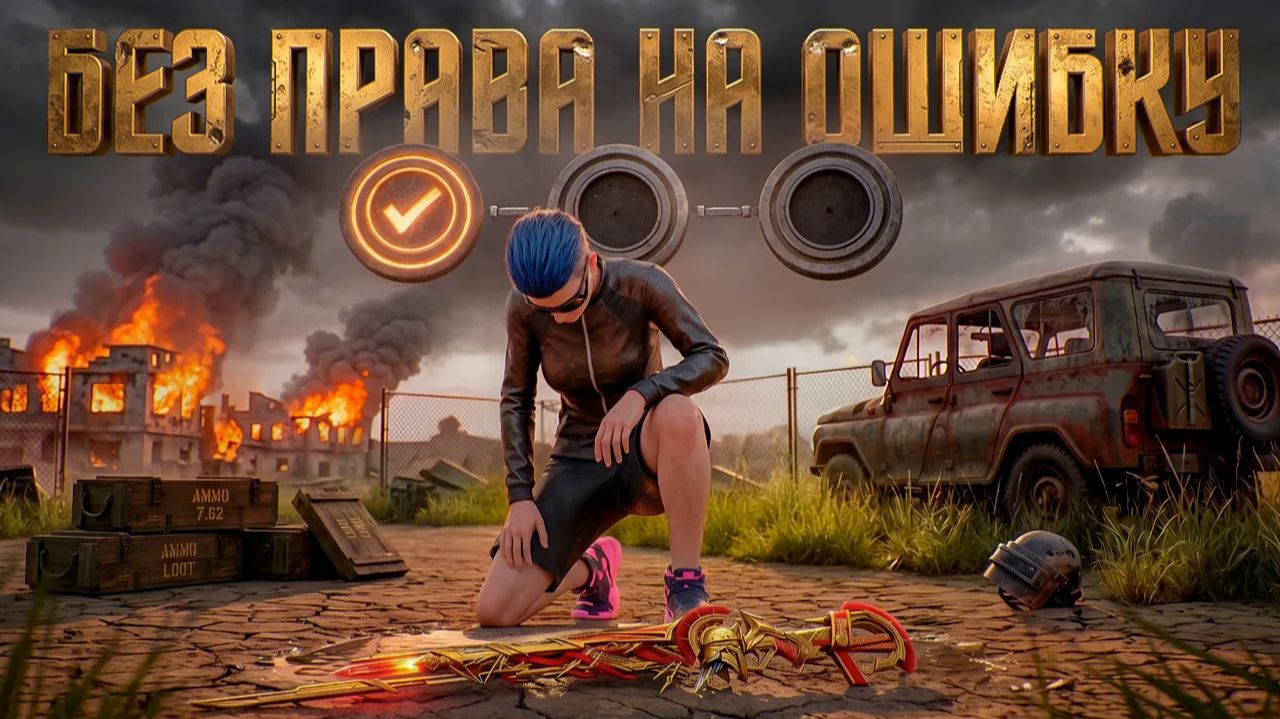 БЕЗ ПРАВА НА ОШИБКУ! - ЧЕЛЛЕНДЖ В РАНГЕ ПРОДВИЖЕНИЯ 😰🤯 PUBG Mobile - С ВЕБКОЙ НА РУКИ | ПУБГ МОБАЙ