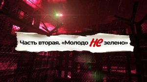 Раскаяние. Часть вторая: «Молодо не зелено…»