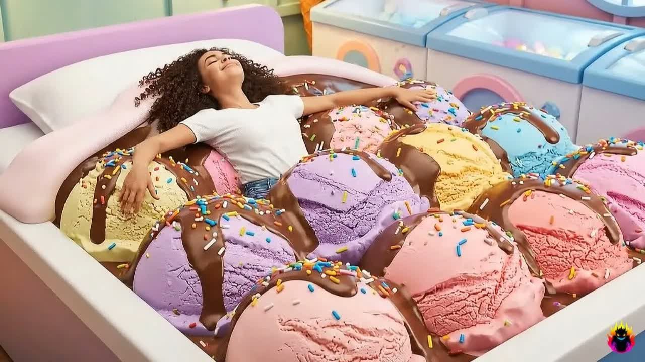 На какой кровати вы бы спали? 🛏️ (ИИ, удовлетворяющий и расслабляющий ИИ АСМР)