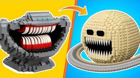 Я собрал проклятых монстров из LEGO!