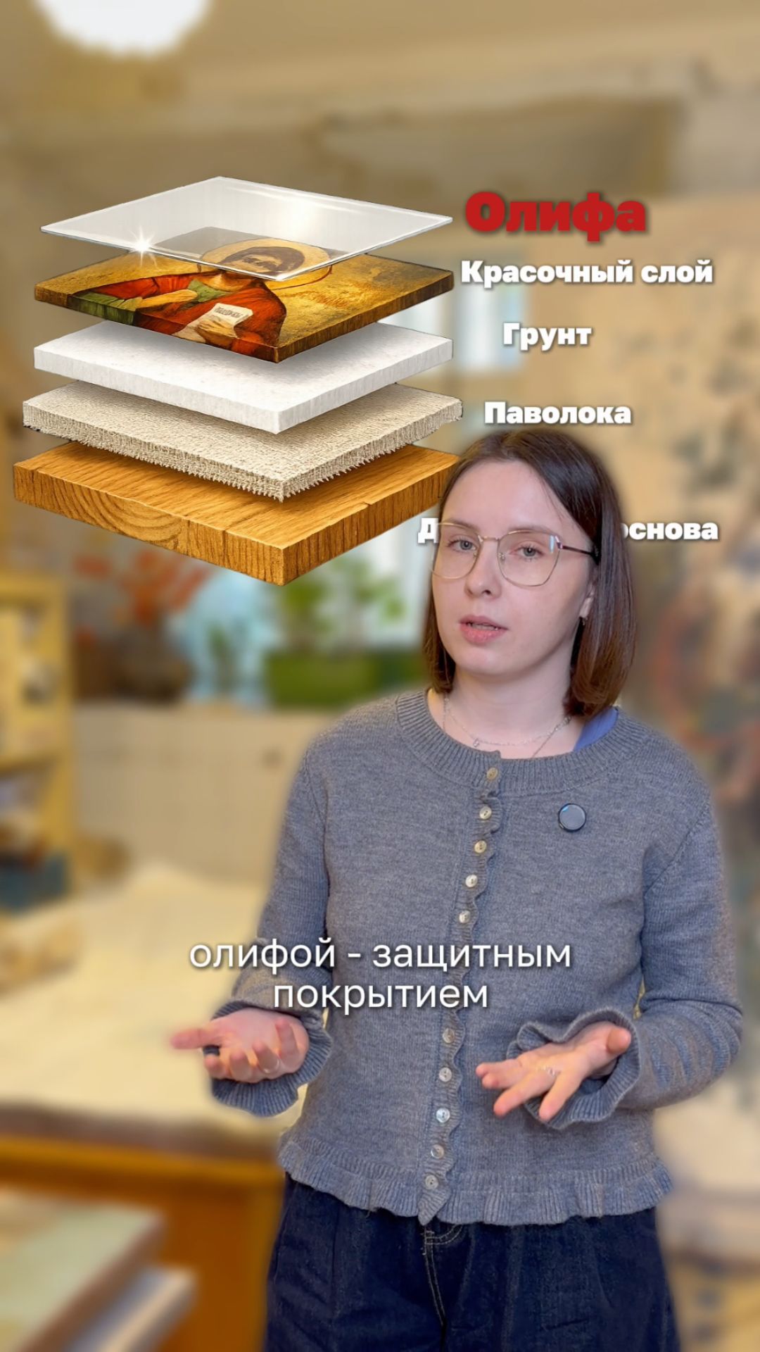 Из чего состоит икона?