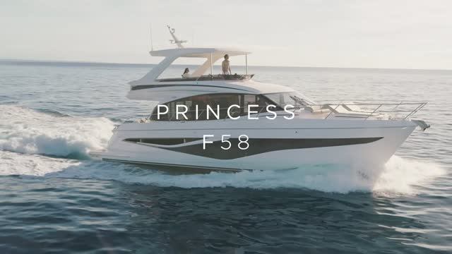Моторная яхта Princess F58