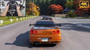 Nissan Skyline GT-R R34 Unleashed! Legendary JDM Beast Forza Horizon 6