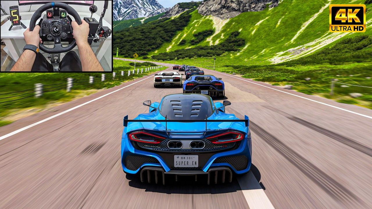 1800HP Hennessey Venom F5 VS Hypercars  Forza Horizon 6