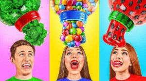 Замороженное Медовое Желе Челлендж # Смешные Моменты от Multi DO Challenge