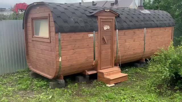 Баня бочка 