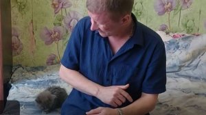 Всё про кошек и котов . ЛЁША И ЕГО НОВЫЙ КОТ .