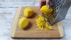 Рецепт тертого картофеля за несколько минут! Картофель и яйца с сыром