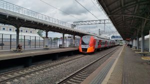 Электропоезда ЭС2Г-058/064 «Ласточка» станция МЦК Локомотив 8.07.2026