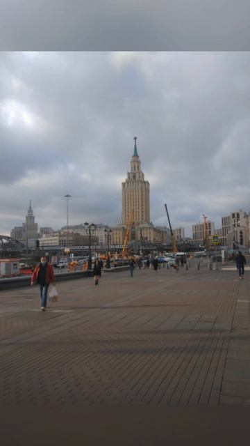 Москва. Вокзал (видео из архива)