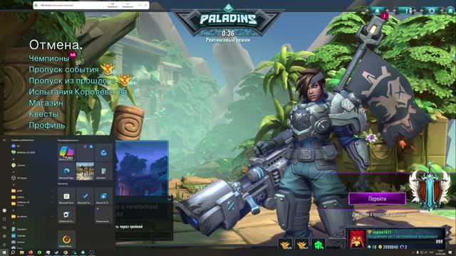 Paladins - Рейт с Grobowik