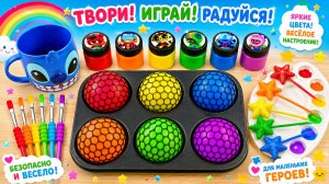 Мультики для детей. Яркие звездочки и чудеса с игрушками. Залипательные Мультики для малышей