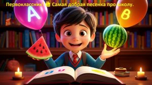 🎈❤️ Первый раз, первый класс! 🎵 Весёлая песенка ко Дню знаний