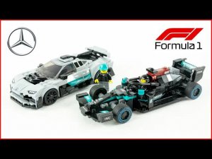 LEGO Speed Champions 76909 Mercedes-AMG F1 W12 и Mercedes-AMG Project One
