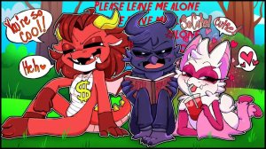 Ребёнок Раби и Симон влюблены в По┃Poppy Playtime Глава 4┃Комикс-дуб